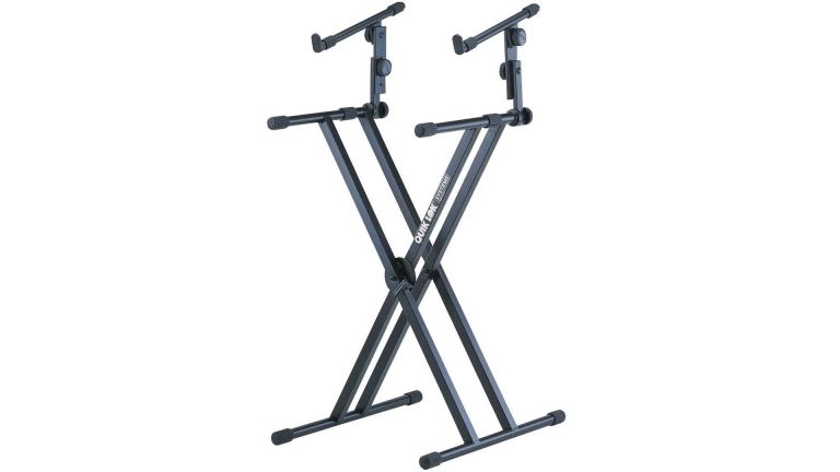 Quiklok 642 BK dupli X stalak za 2 klavijature